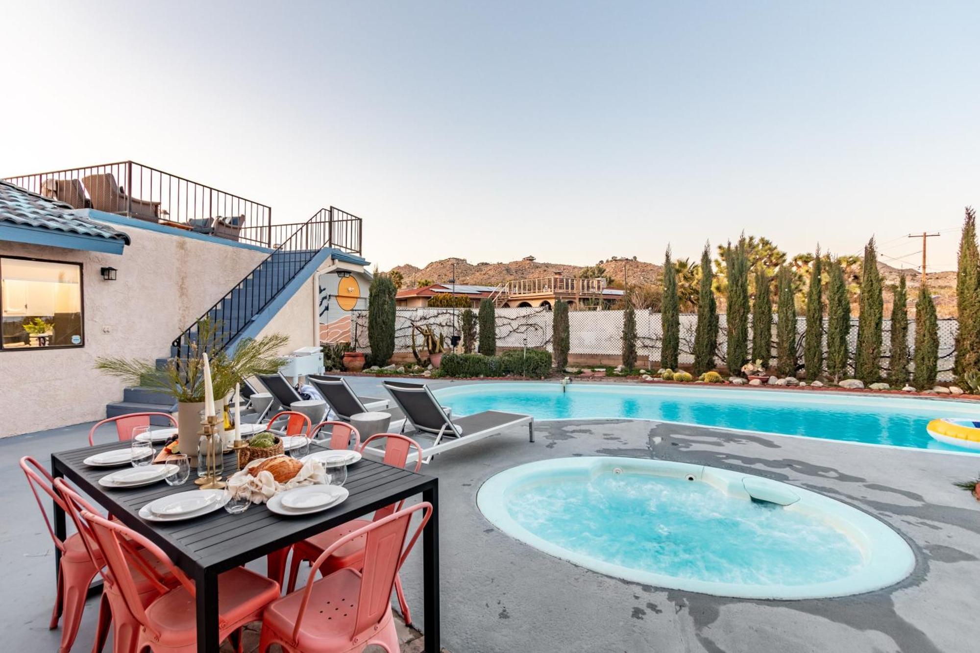 Archie By Avantstay Desert Retreat W Courtyard Edge Of Joshua Tree Юкка-Валлі Екстер'єр фото
